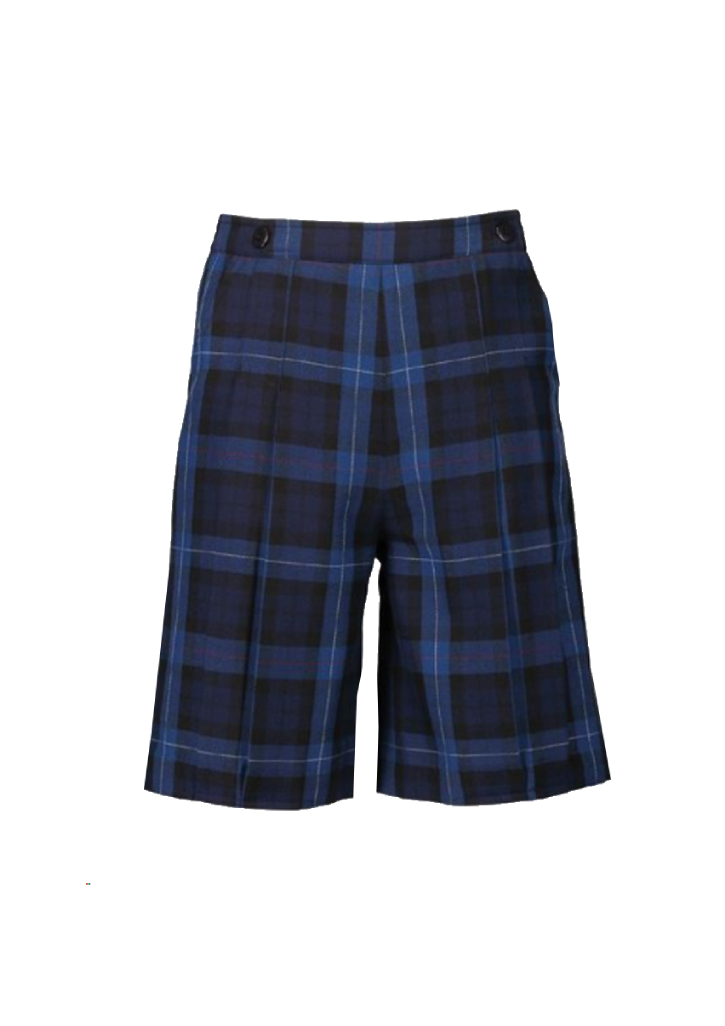 Rosebank School Culotte Navy Blue Tartan | Rosebank School